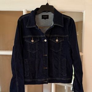 Risen brand Women's Denim Jacket - Dark Blue